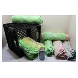 7 douzaines de guenilles microfibres, usagées