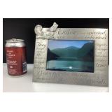 Cadre pour photo 4'' x 6'', en étain, Boma