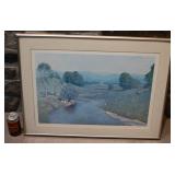 Lithographie de Jack Collis, 217 / 1000,