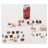 Lot de boutons de manchettes, dont Swank