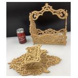 Boîte en bois pour cartes de mariage et