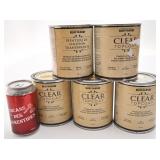 5 peintures de finition / vernis