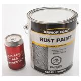 Peinture antirouille blanc lustré