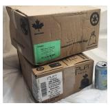 2 caisses de sacs à poubelle