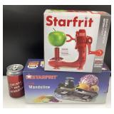Mandoline et éplucheur à pommes Starfrit