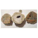 3 demi-géodes du Mont Lyall