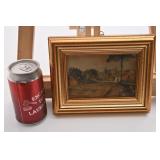 Ancienne reproduction originale, encadrée,