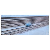 *11 moulures à céramique, 7/16'', neuves