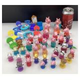 Lot de figurines Peppa Pigs