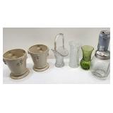 Vases, jardinières et jarre