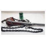 Palan à chaîne, fonctionnel