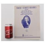 Livre de partitions Bach for early grades,