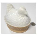 Bonbonnière poule Avon,