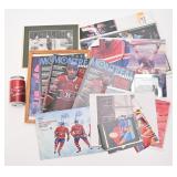 Lot d'articles de collection des Canadiens