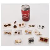 Lot de boutons de manchettes, dont Forstar