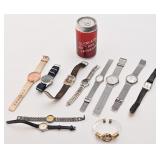 Lot de montres, dont avec verre Murano