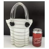 *Bourse en verre soufflé