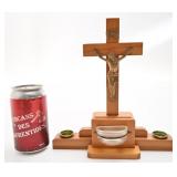 Crucifix / bénitier / chandelier