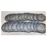 23 disques de coupe à métal, 4 1/2''
