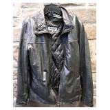 Manteau en cuir Sly & Co, grandeur large