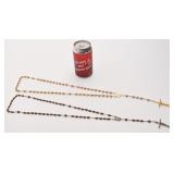 2 chapelets vintage