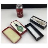 2 bouchons en verre Murano, pour bouteille