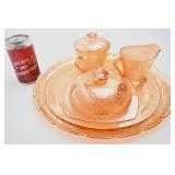 Ensemble en verre Jeannette glass,