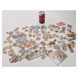 Collection de timbres internationaux, dont