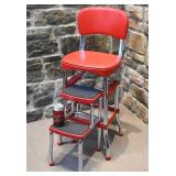 Chaise haute Cosco, avec marchepied