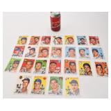 25 cartes de baseball Topps archives 1954