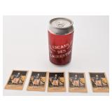 5 réimpressions de cartes Parkhurst 1951-52 de