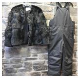 Manteau Zara Woman, en fausse fourrure, et