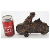 *Antique jouet moto, en métal