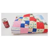 Courtepointe vintage, 84'' x 96''