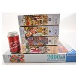 5 casse-tête, dont Ravensburger