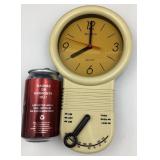 Horloge Mem Tech, avec radio AM / FM,