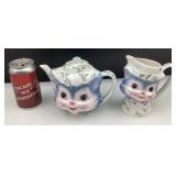 Théière et crémier Lefton, Miss Priss,