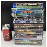 Lot de films DVD et Blu-ray
