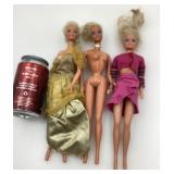 3 poupées Barbie, 1966