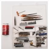 Lot d'outils, dont poinçons / punchs, coupe-verre