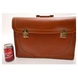 Valise en cuir, Canada, vintage