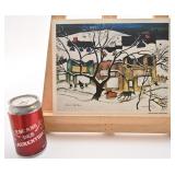 Laminé Entrée de chef-lieu, de Normand Hudon,