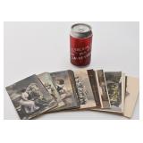 Lot de cartes postales antiques, de fêtes,
