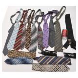 Lot de cravates, dont Joseph & Feiss