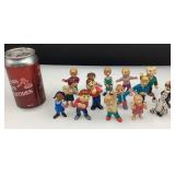 15 figurines Passe-Partout, vintage