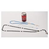 3 chapelets vintage, dont Italie