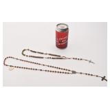 2 chapelets vintage, dont Italy