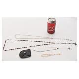 Lot de chapelets vintage, dont Italy