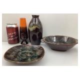 Pièces en poterie, 2 de Beauce, 1 d'URSS et