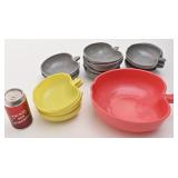 Ensemble de bols pommes Hazel Atlas